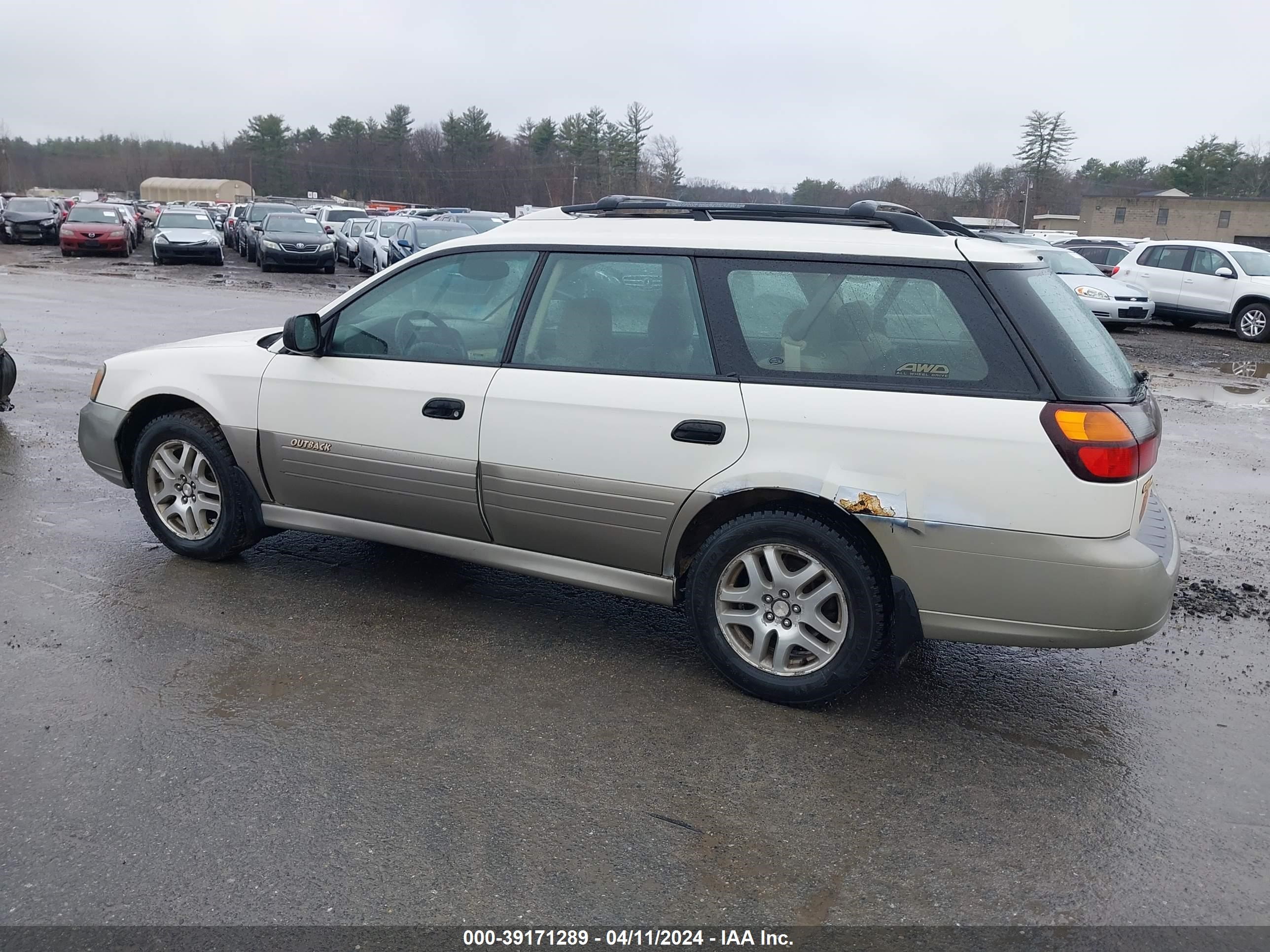 Photo 2 VIN: 4S3BH675637661100 - SUBARU OUTBACK 