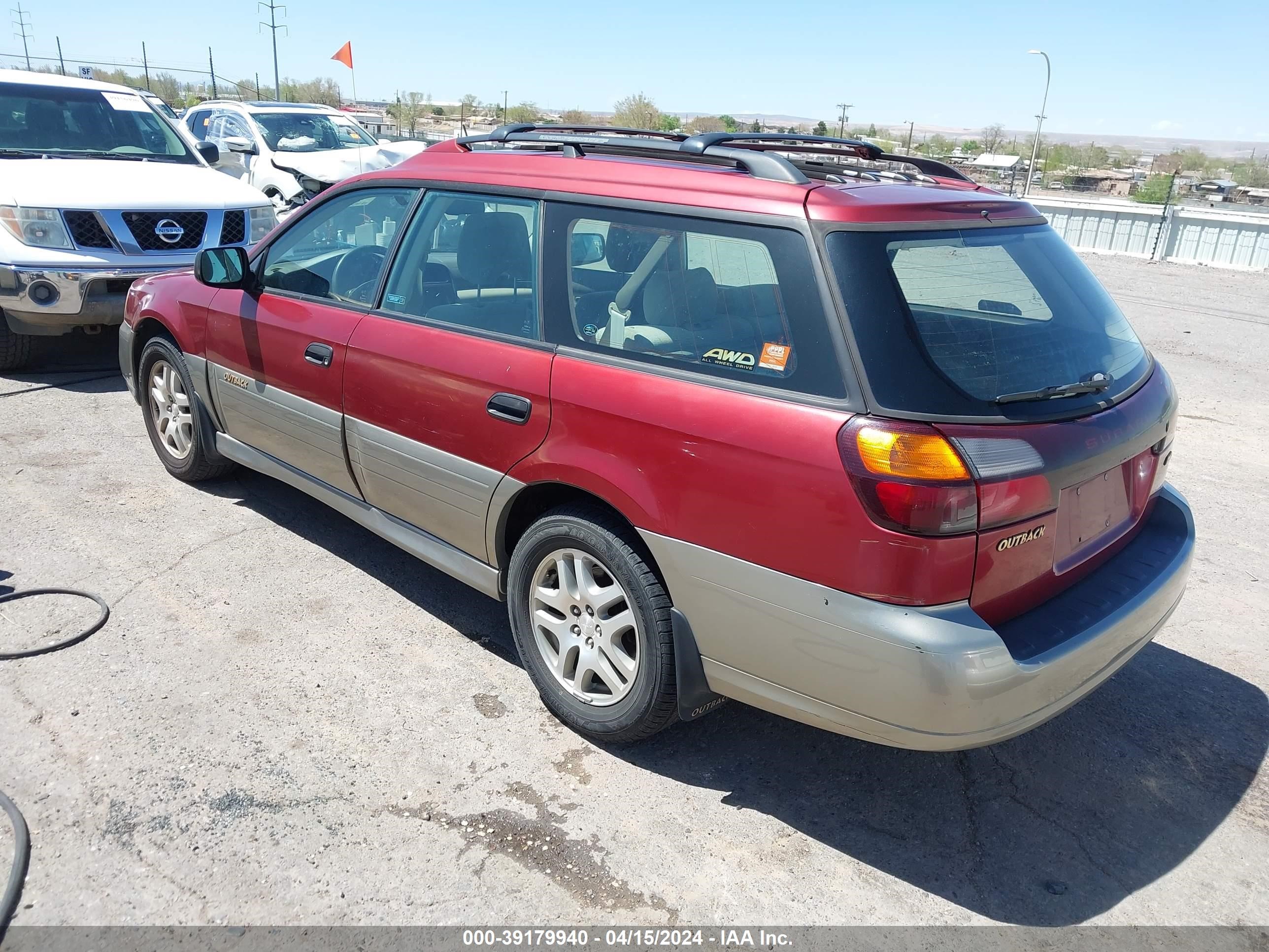 Photo 2 VIN: 4S3BH675837612125 - SUBARU OUTBACK 