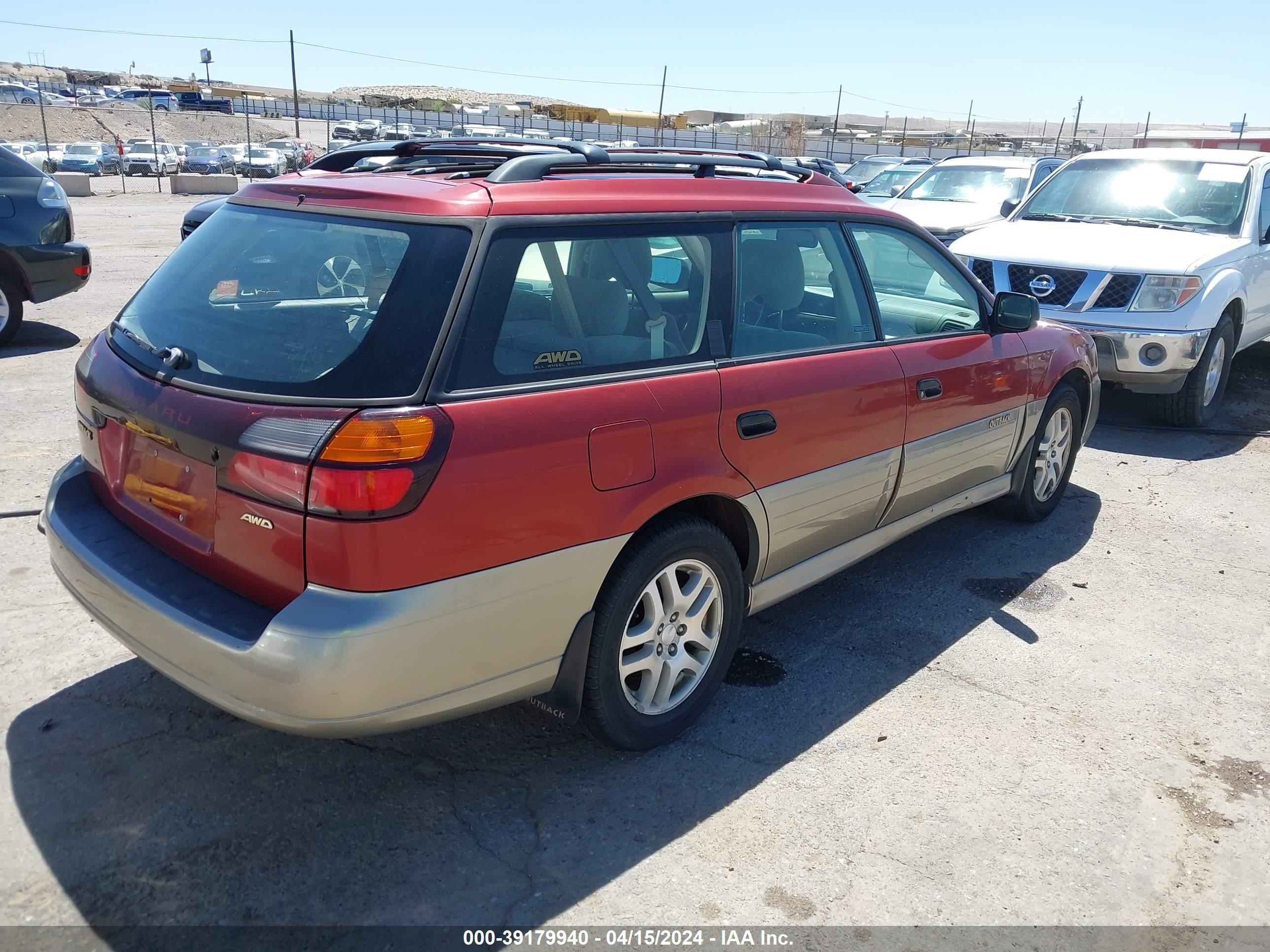 Photo 3 VIN: 4S3BH675837612125 - SUBARU OUTBACK 