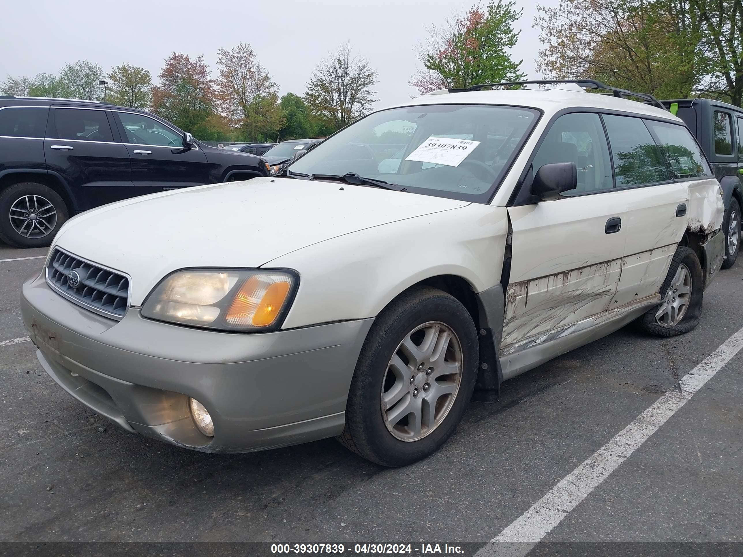 Photo 1 VIN: 4S3BH675837621617 - SUBARU OUTBACK 