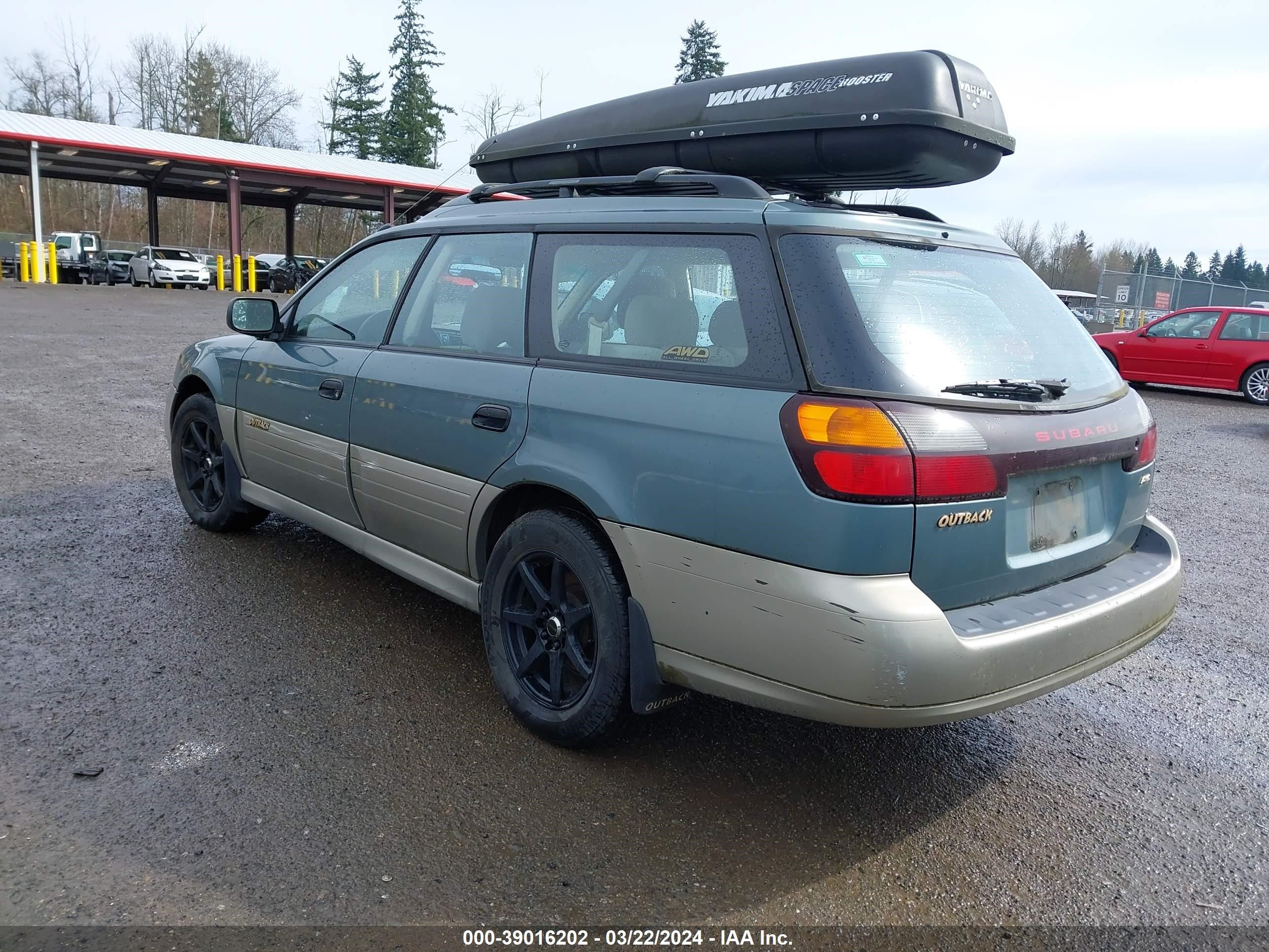 Photo 2 VIN: 4S3BH6758Y6649401 - SUBARU OUTBACK 