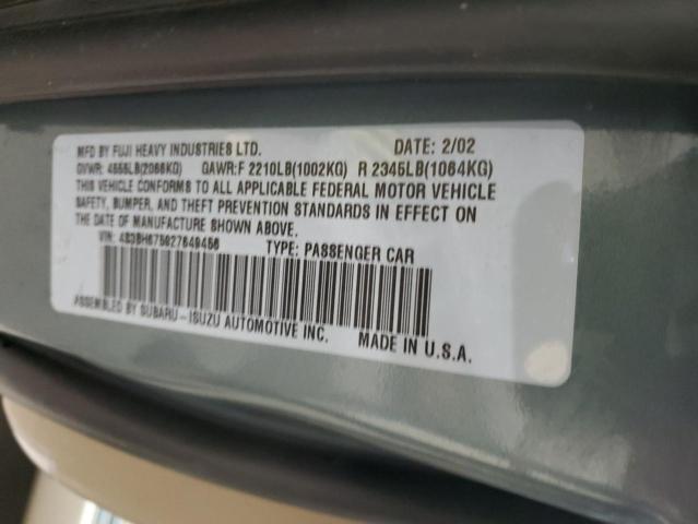 Photo 11 VIN: 4S3BH675927649456 - SUBARU LEGACY OUT 