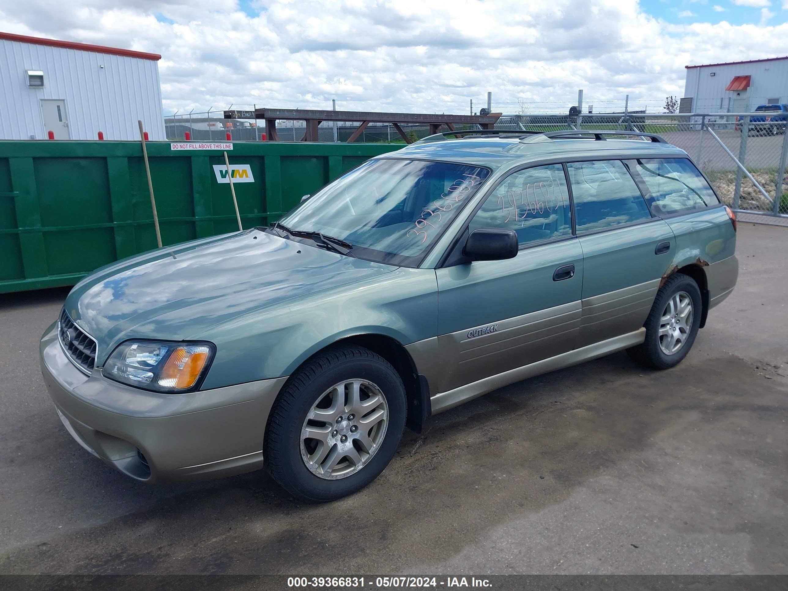 Photo 1 VIN: 4S3BH675946600105 - SUBARU OUTBACK 