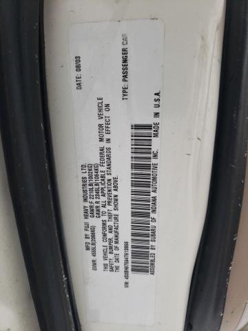 Photo 11 VIN: 4S3BH675947613866 - SUBARU LEGACY 