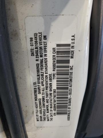 Photo 11 VIN: 4S3BH6759Y7607393 - SUBARU LEGACY OUT 