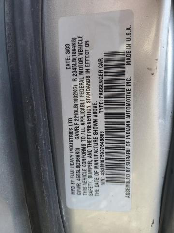 Photo 11 VIN: 4S3BH675X37646888 - SUBARU LEGACY OUT 