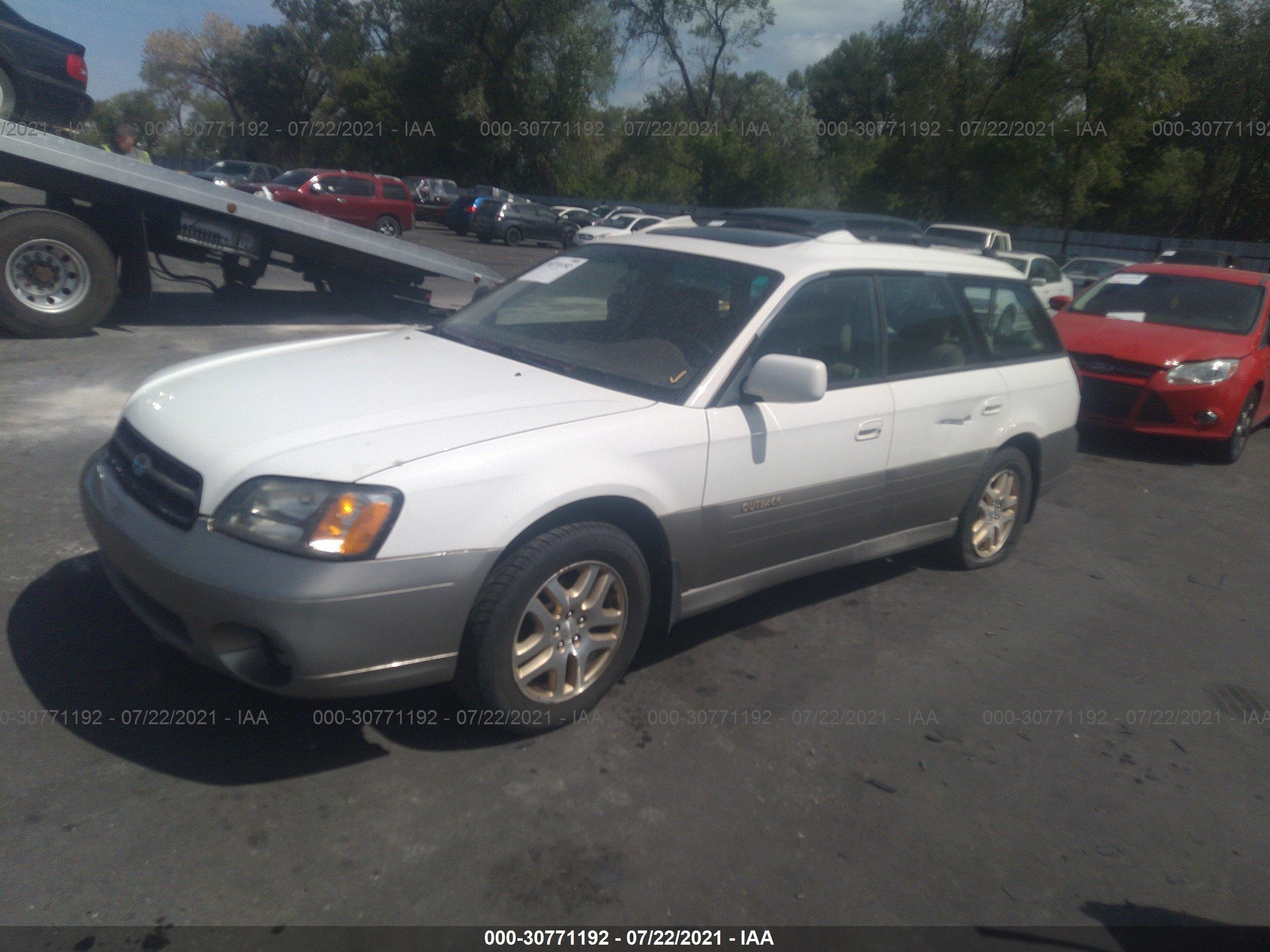 Photo 1 VIN: 4S3BH6860Y7618211 - SUBARU OUTBACK 