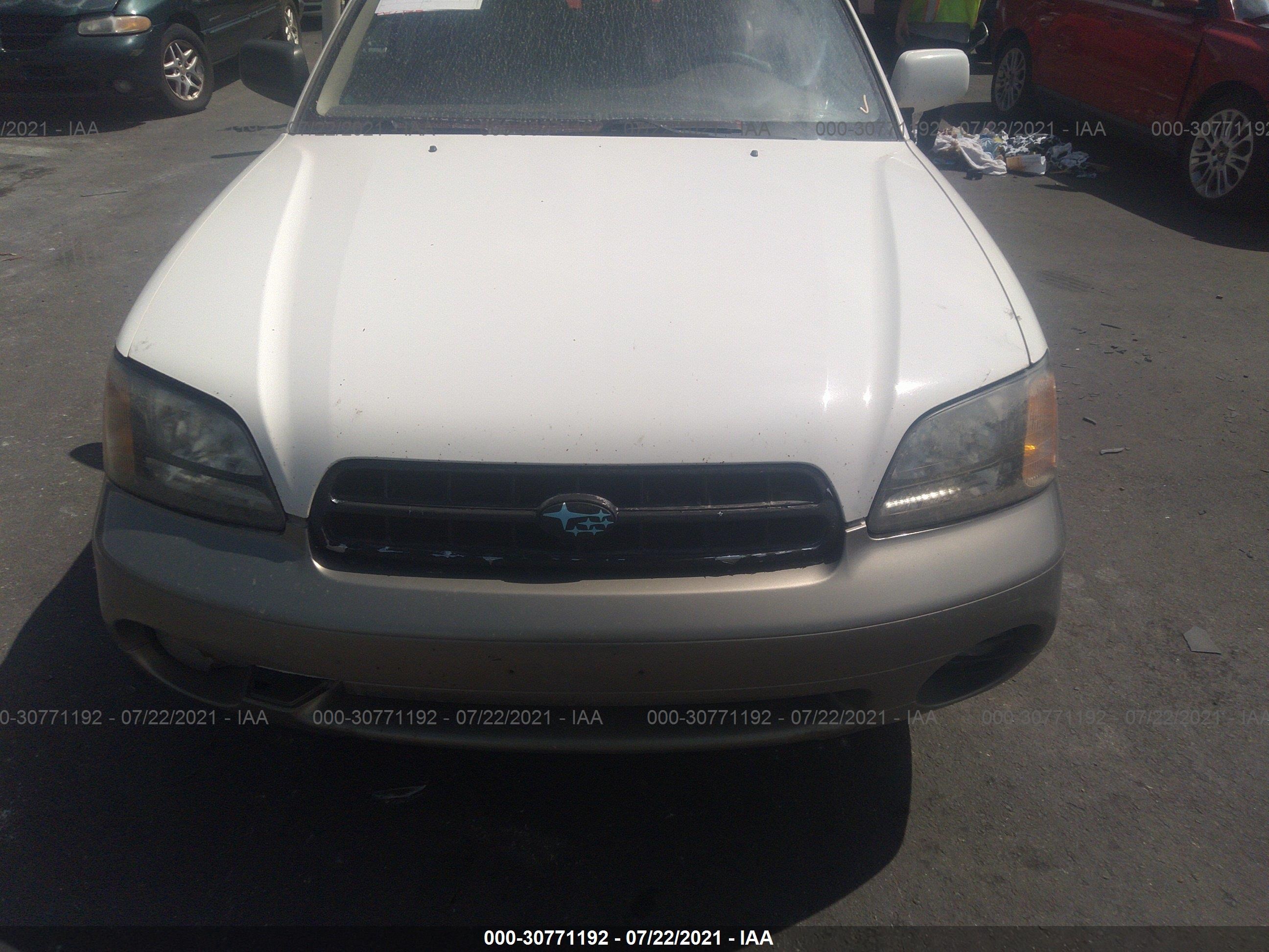 Photo 5 VIN: 4S3BH6860Y7618211 - SUBARU OUTBACK 