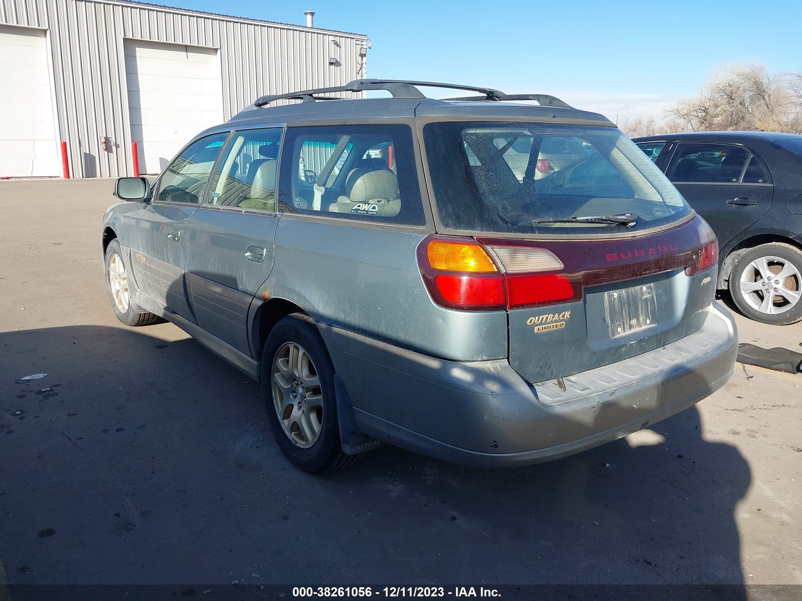 Photo 2 VIN: 4S3BH686317611534 - SUBARU LEGACY 