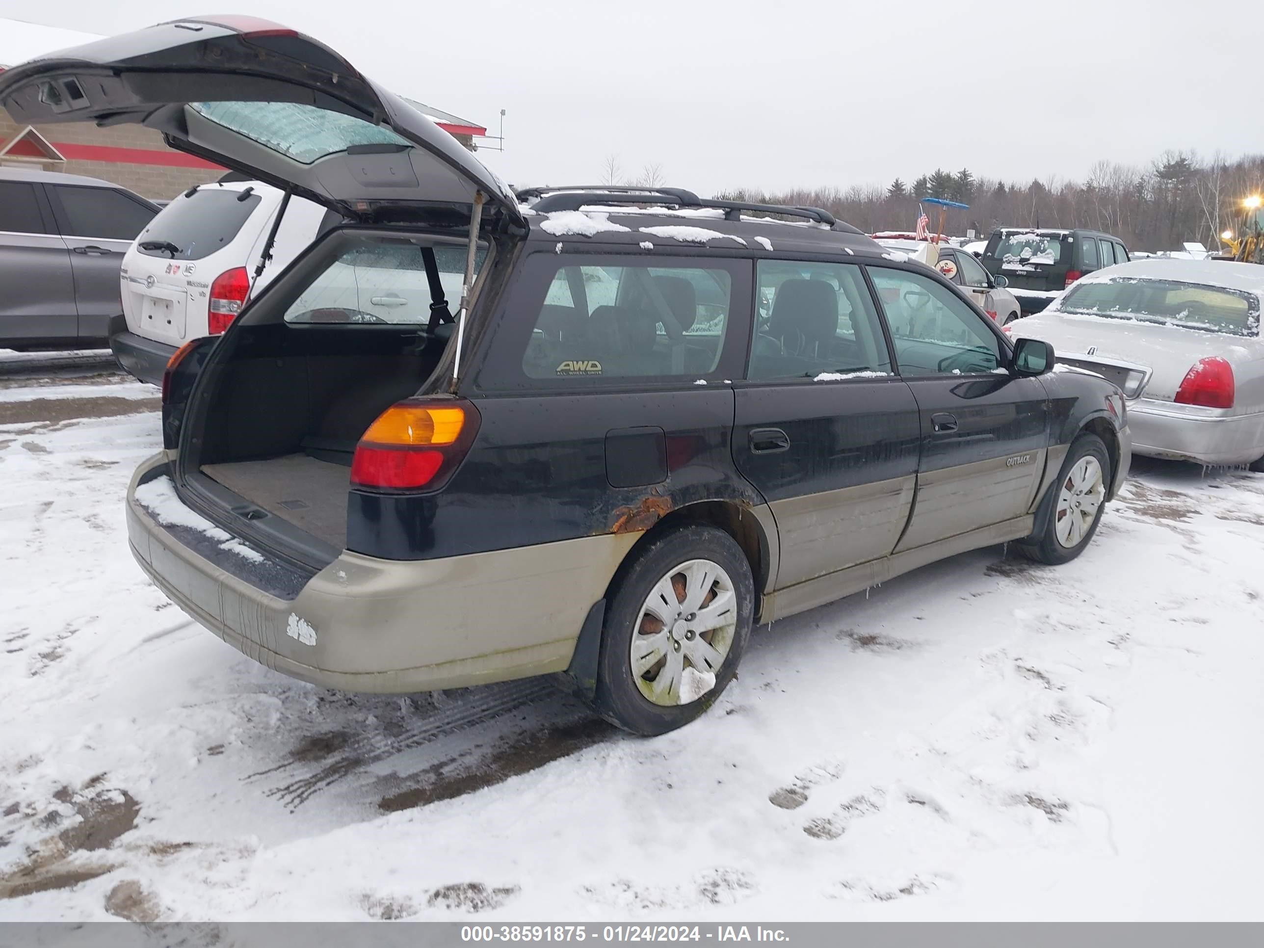 Photo 3 VIN: 4S3BH686347618925 - SUBARU OUTBACK 