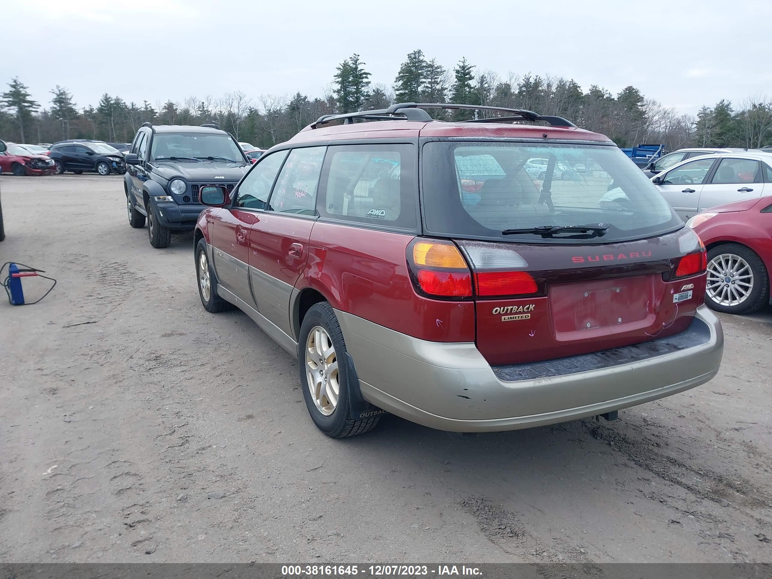 Photo 2 VIN: 4S3BH686427659657 - SUBARU LEGACY 