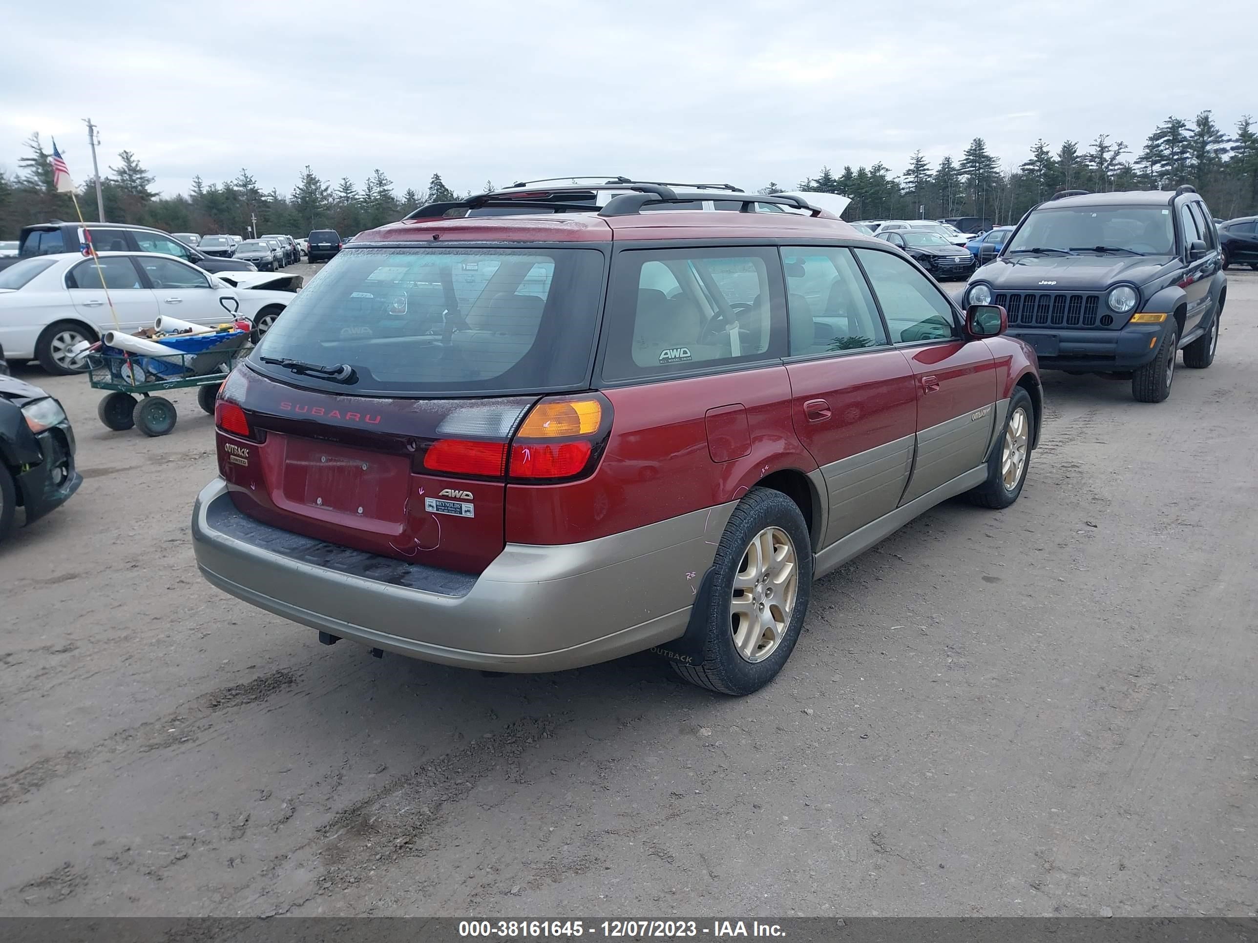 Photo 3 VIN: 4S3BH686427659657 - SUBARU LEGACY 