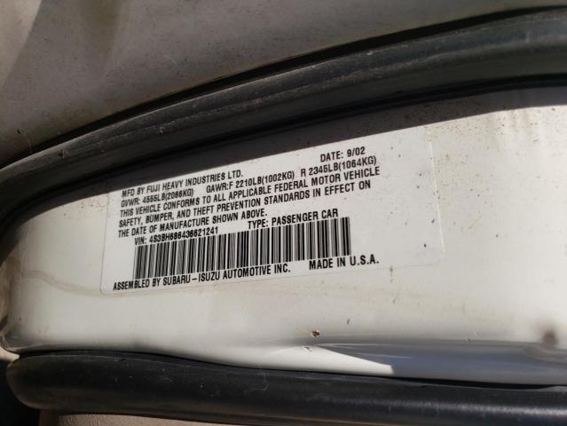 Photo 12 VIN: 4S3BH686436621241 - SUBARU LEGACY OUT 