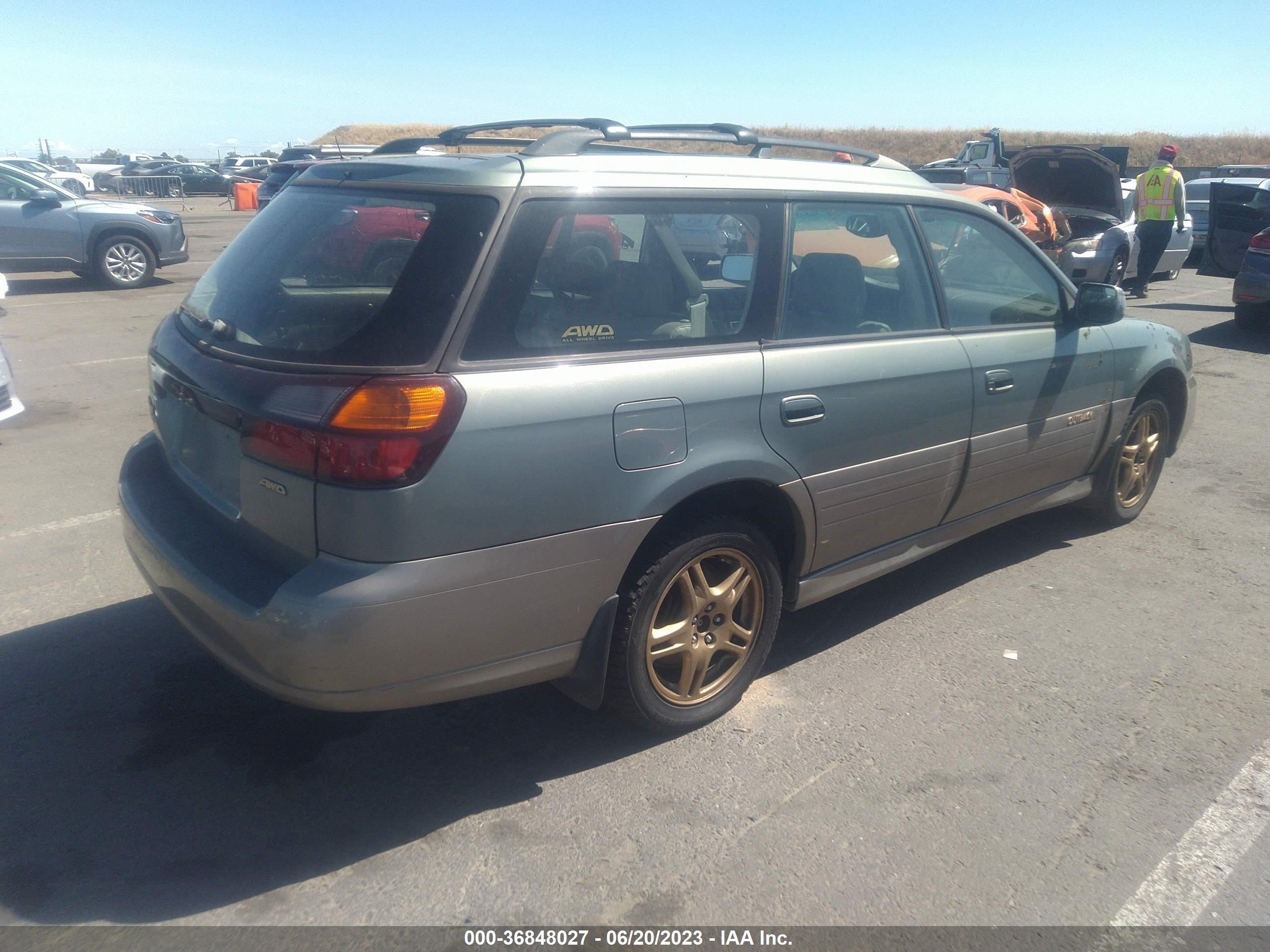 Photo 3 VIN: 4S3BH686437637966 - SUBARU LEGACY 