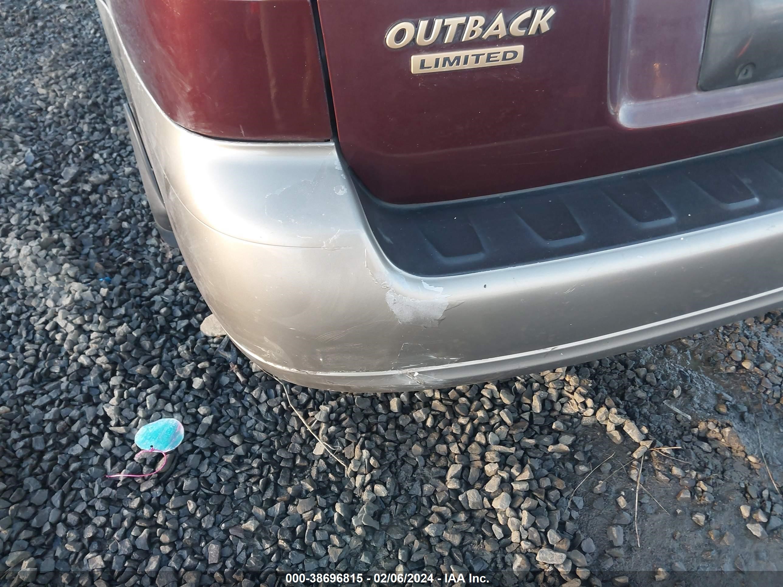 Photo 5 VIN: 4S3BH6864Y7620169 - SUBARU OUTBACK 