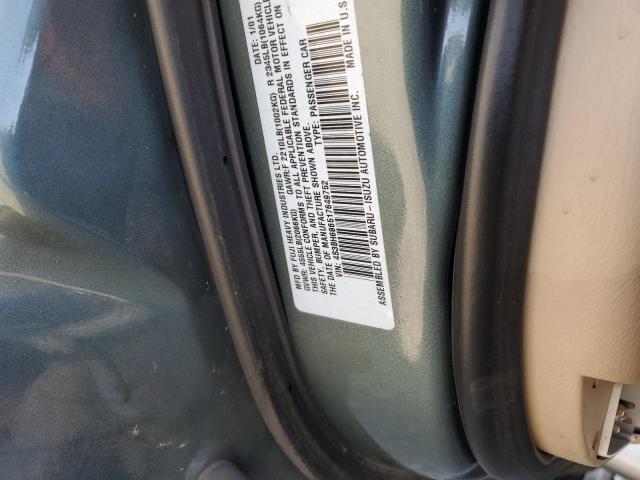 Photo 11 VIN: 4S3BH686517649752 - SUBARU LEGACY OUT 