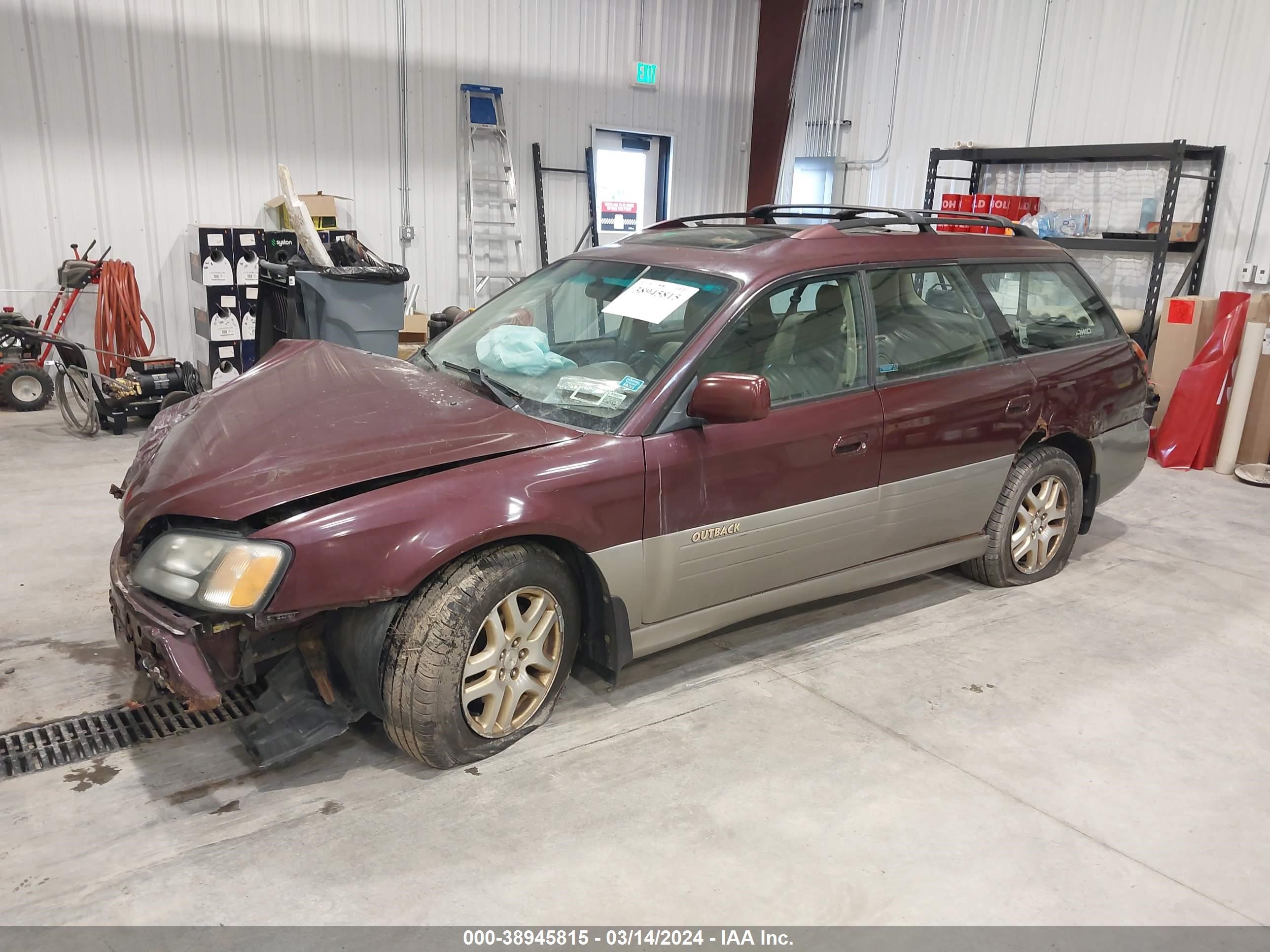 Photo 1 VIN: 4S3BH686517667135 - SUBARU OUTBACK 