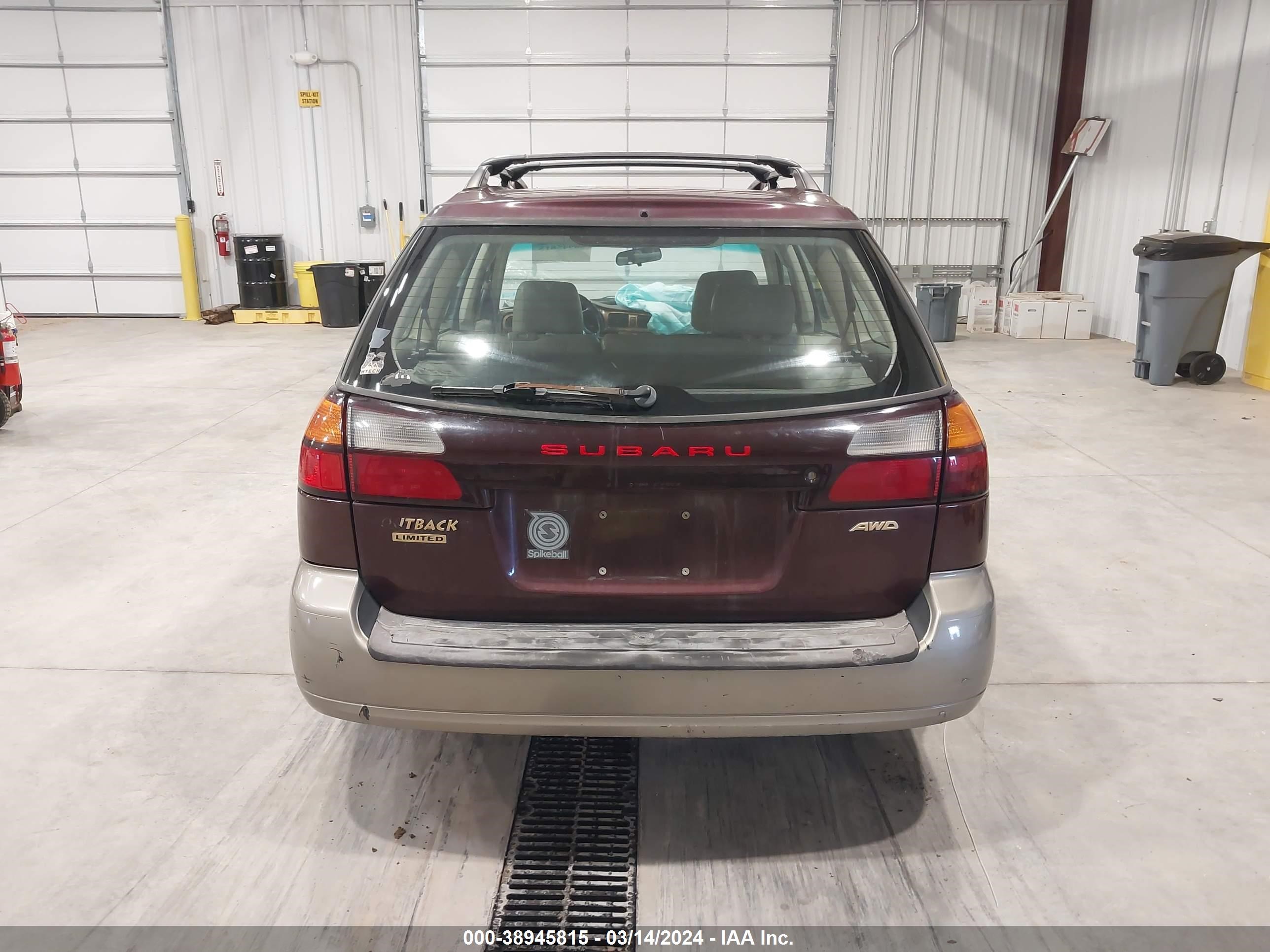 Photo 15 VIN: 4S3BH686517667135 - SUBARU OUTBACK 