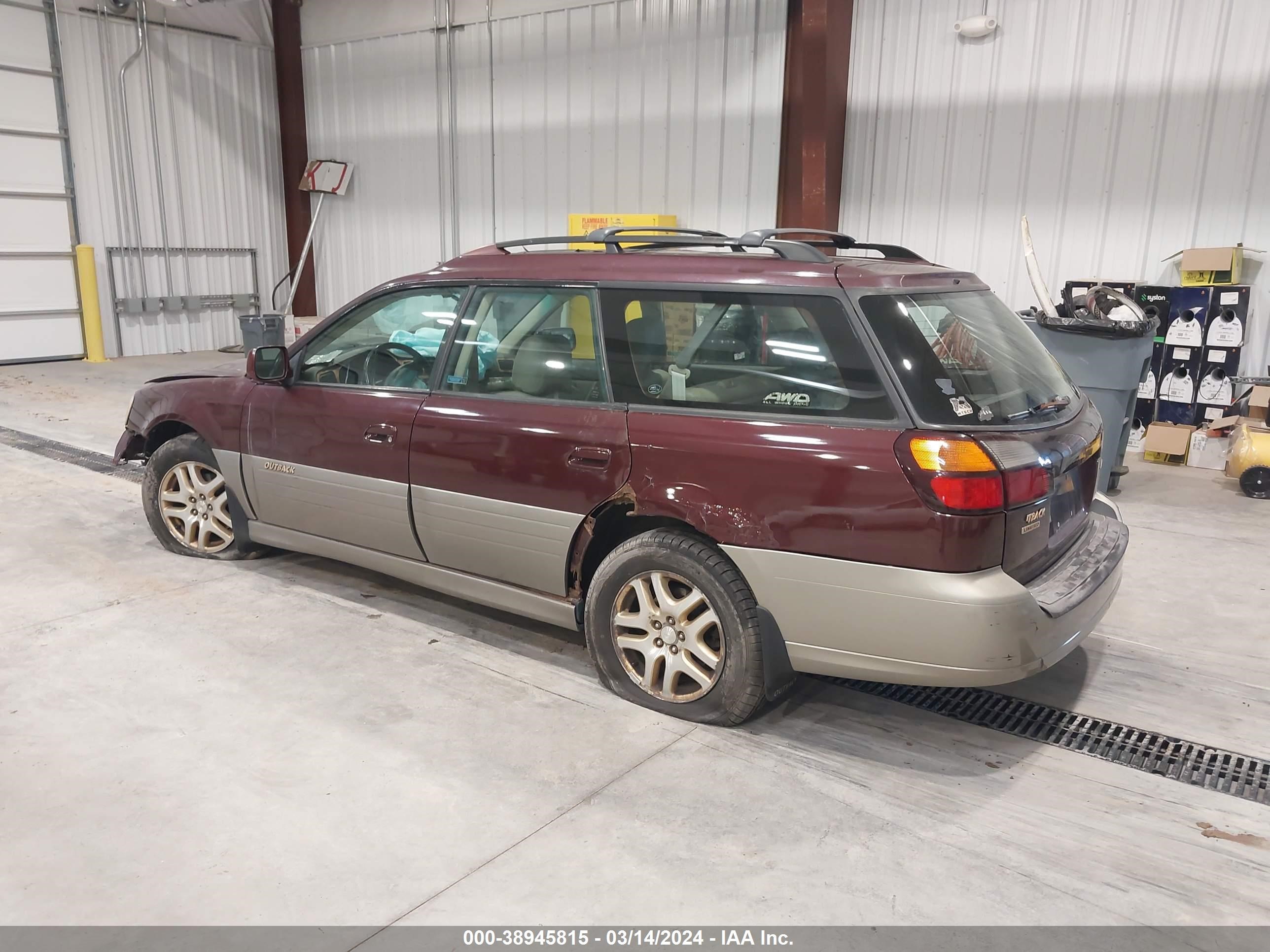 Photo 2 VIN: 4S3BH686517667135 - SUBARU OUTBACK 