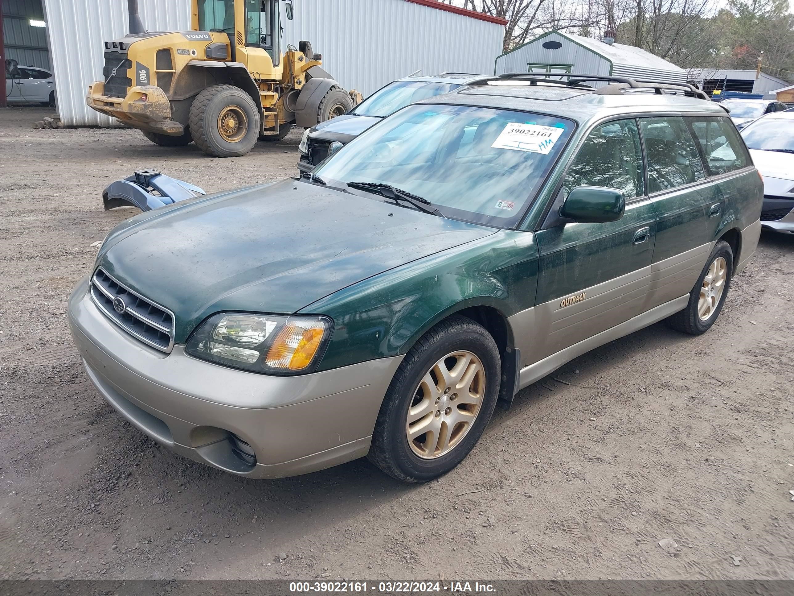 Photo 1 VIN: 4S3BH686616654190 - SUBARU OUTBACK 