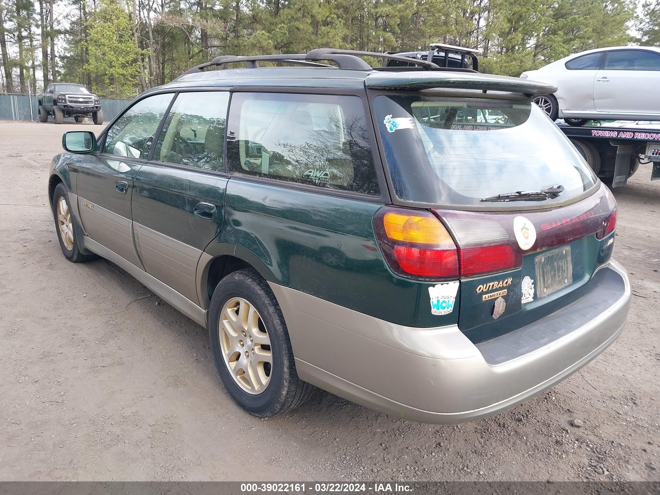 Photo 2 VIN: 4S3BH686616654190 - SUBARU OUTBACK 