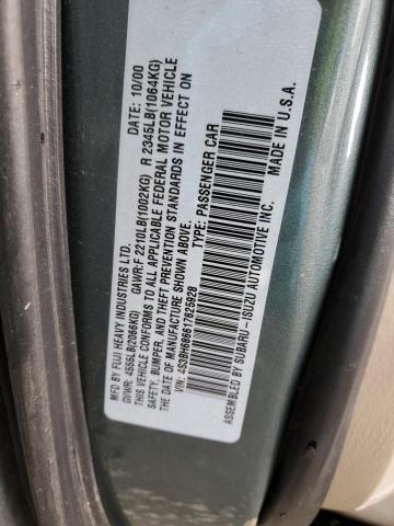 Photo 12 VIN: 4S3BH686617625928 - SUBARU LEGACY 