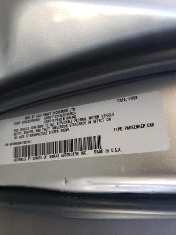 Photo 9 VIN: 4S3BH686647632141 - SUBARU LEGACY OUT 