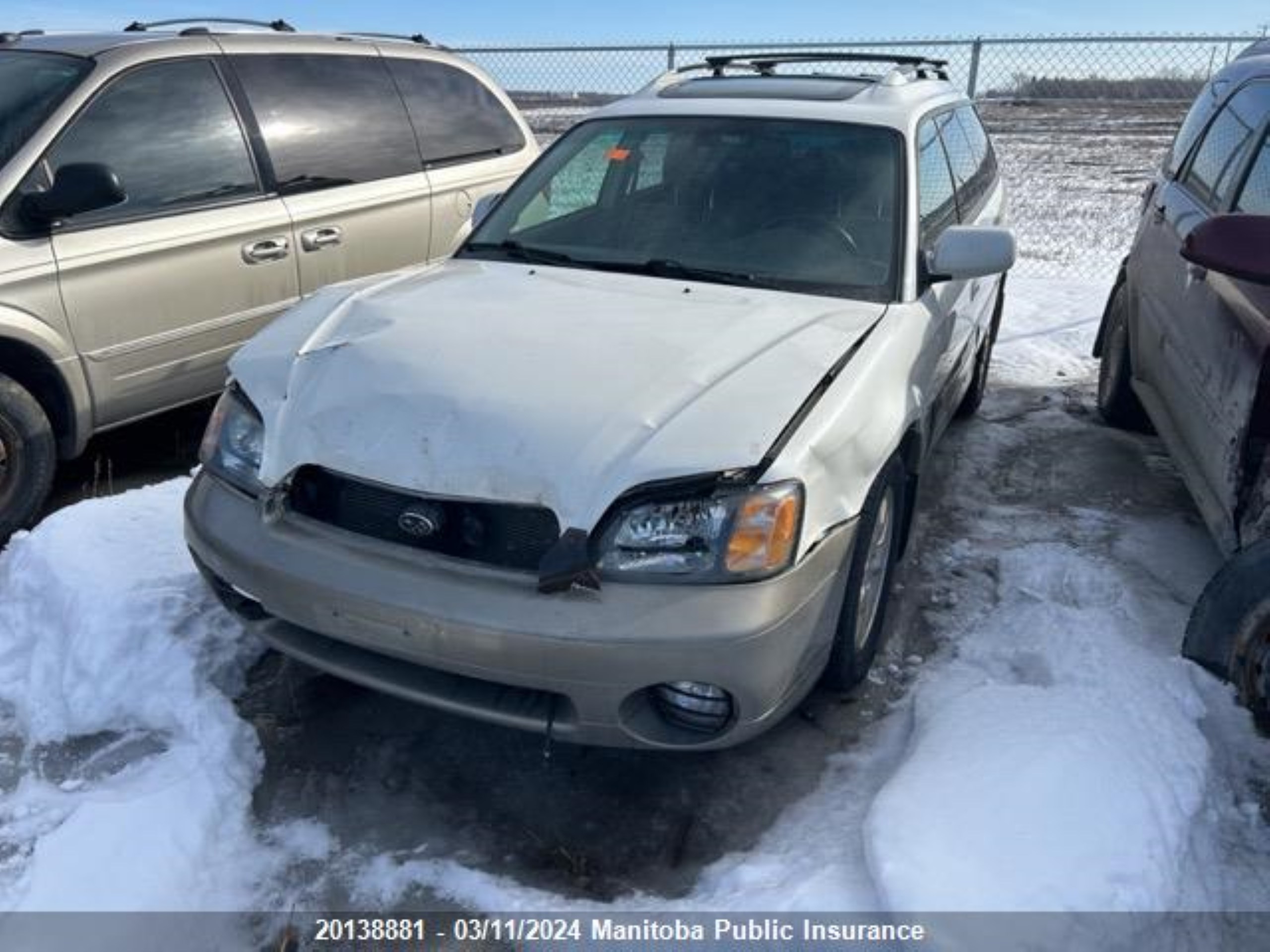 Photo 1 VIN: 4S3BH686727624420 - SUBARU OUTBACK 