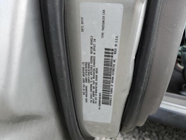 Photo 11 VIN: 4S3BH686746616570 - SUBARU LEGACY OUT 