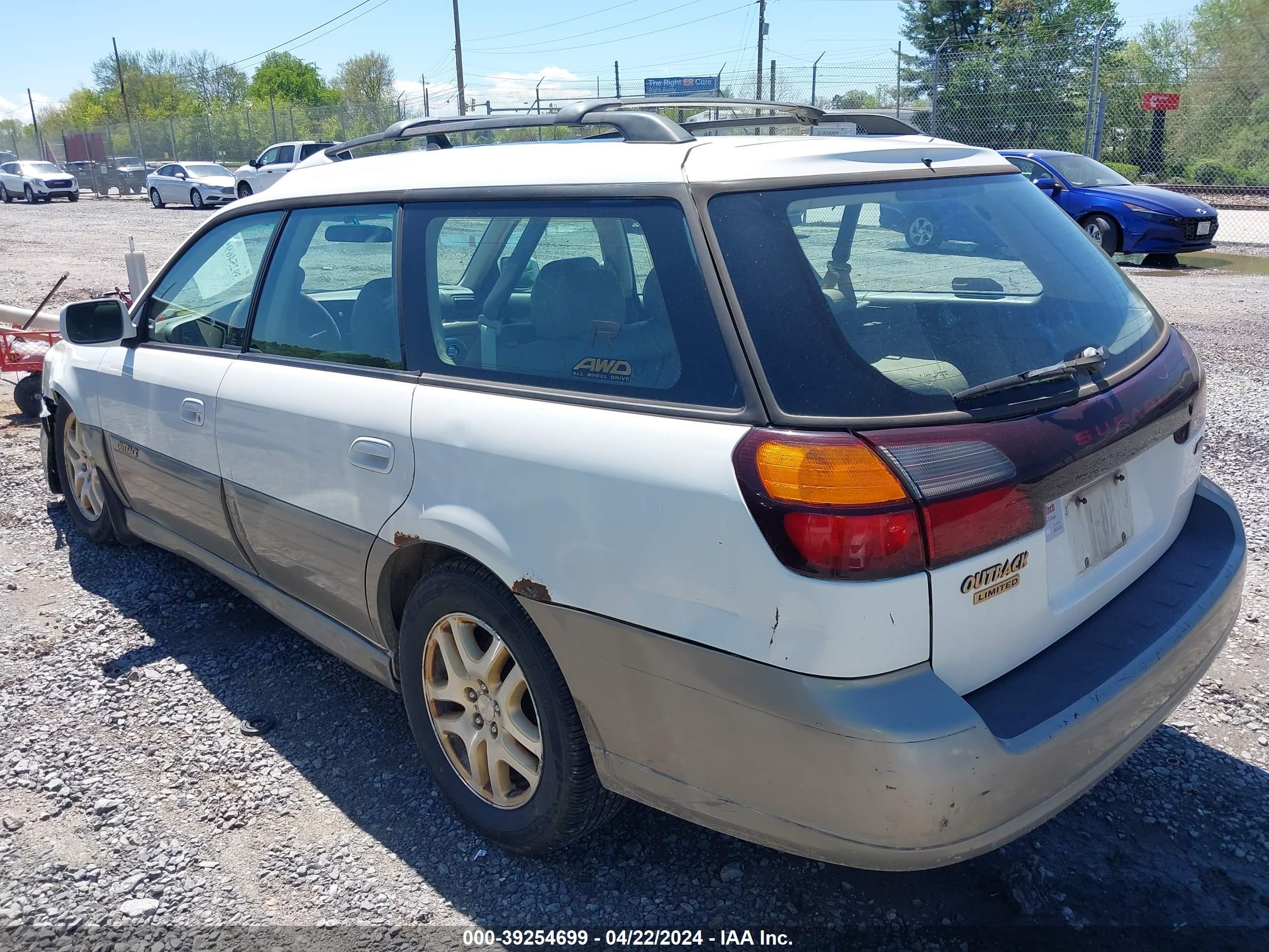 Photo 2 VIN: 4S3BH686917669034 - SUBARU OUTBACK 