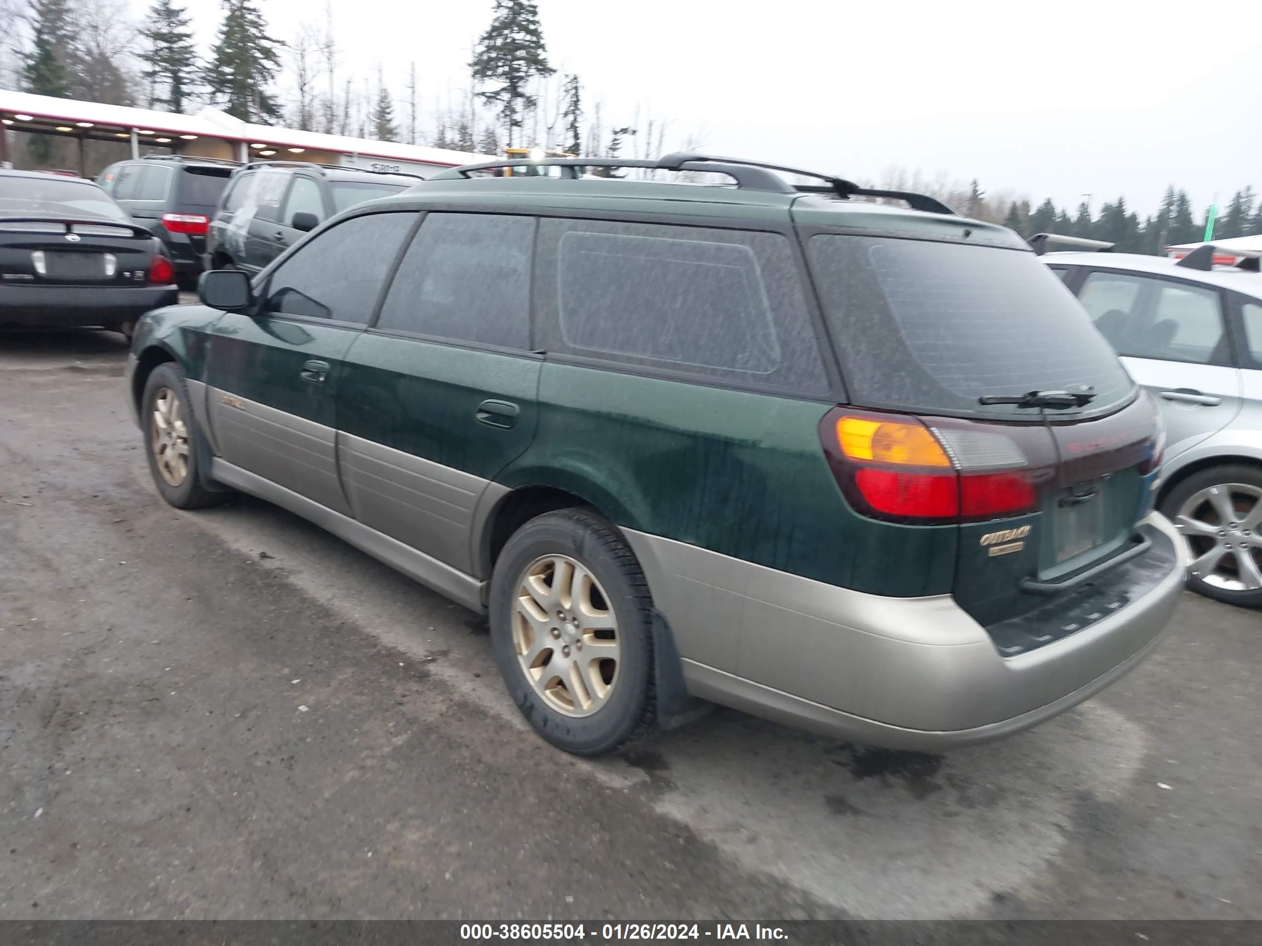 Photo 2 VIN: 4S3BH686XY6606170 - SUBARU OUTBACK 