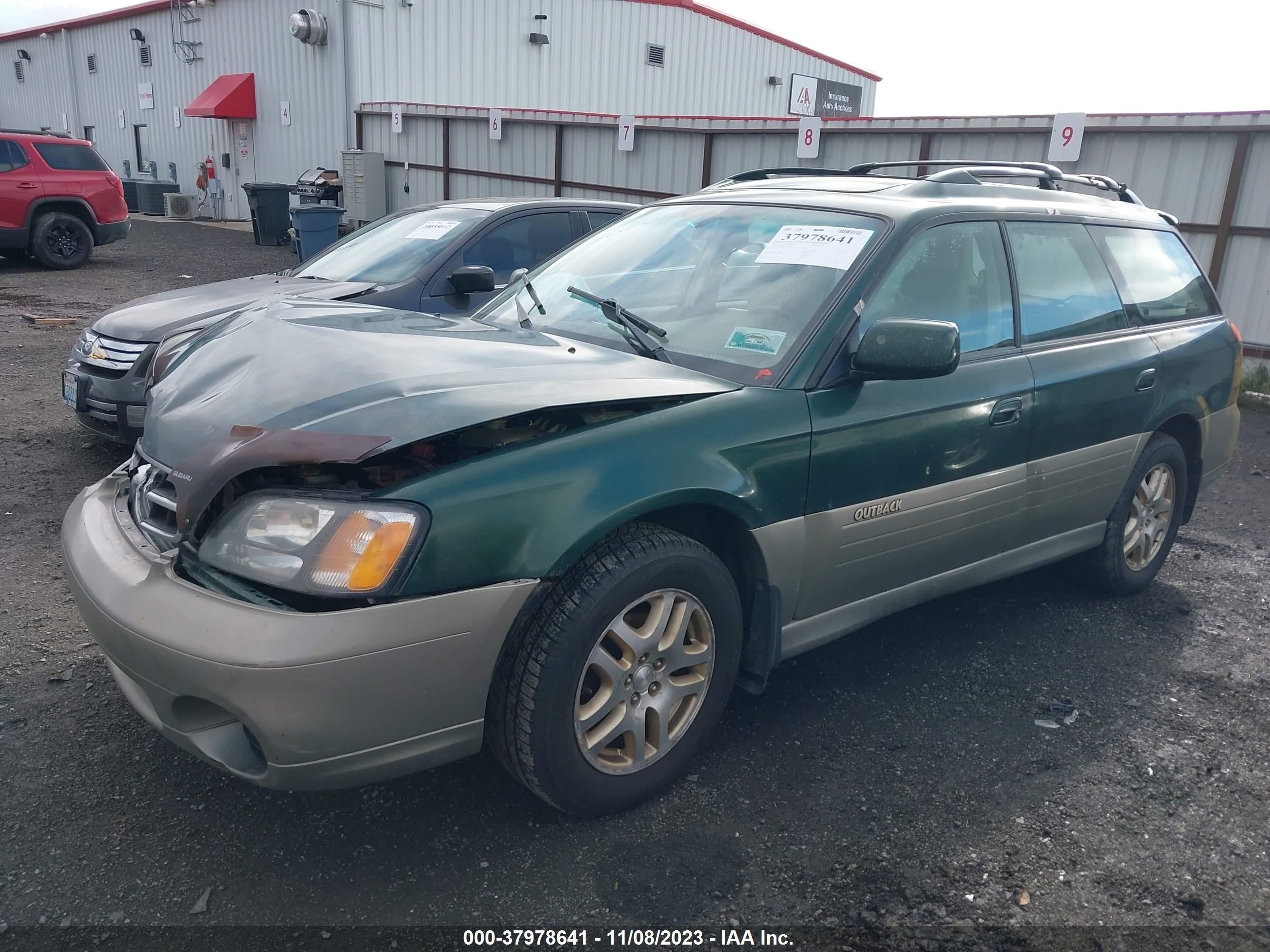 Photo 1 VIN: 4S3BH686XY7669344 - SUBARU OUTBACK 