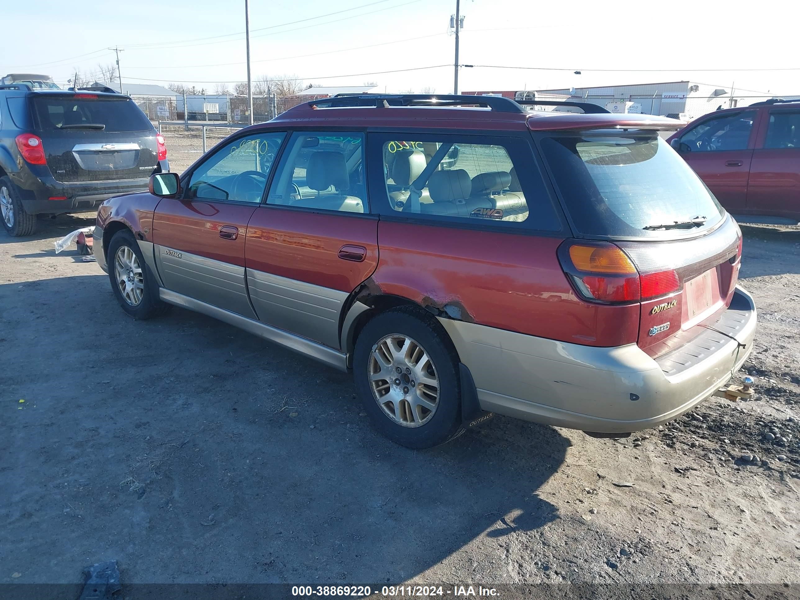 Photo 2 VIN: 4S3BH806127645111 - SUBARU OUTBACK 