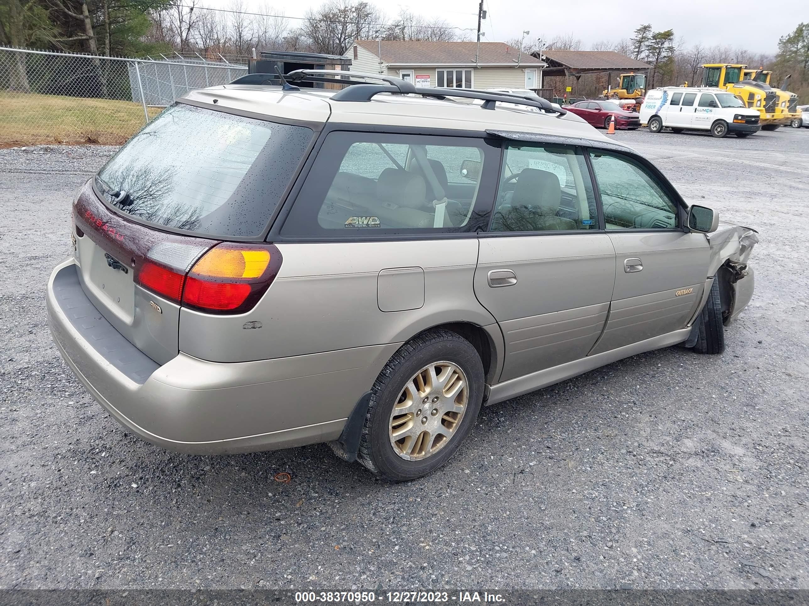 Photo 3 VIN: 4S3BH806237615391 - SUBARU LEGACY 