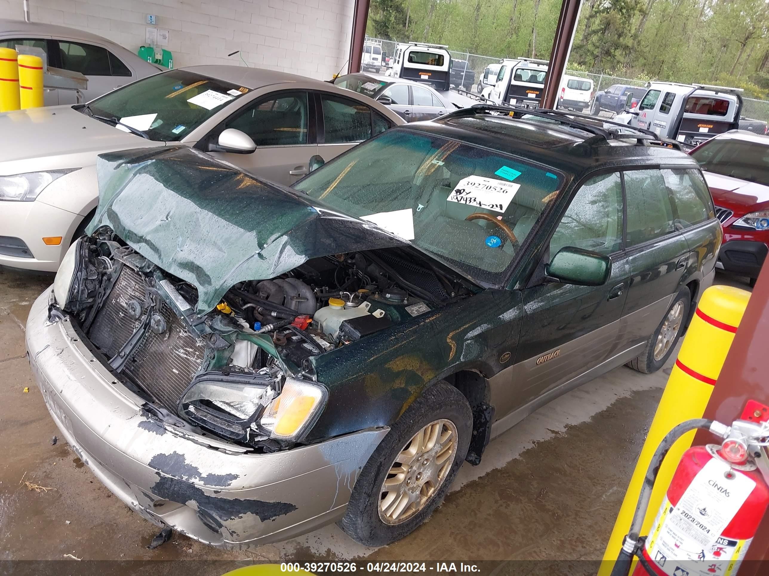 Photo 1 VIN: 4S3BH806327610909 - SUBARU OUTBACK 