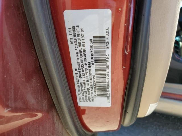 Photo 12 VIN: 4S3BH806327628259 - SUBARU LEGACY OUT 