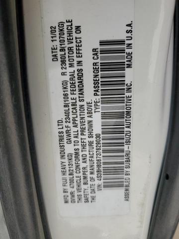 Photo 12 VIN: 4S3BH806737629030 - SUBARU LEGACY OUT 