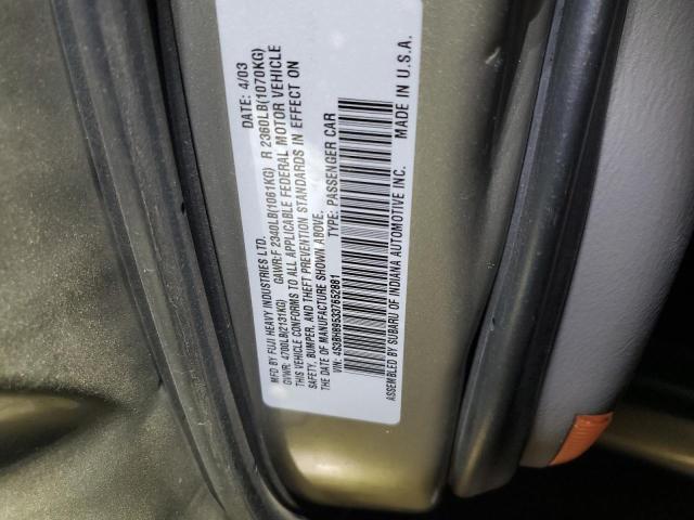 Photo 11 VIN: 4S3BH895337652881 - SUBARU LEGACY 