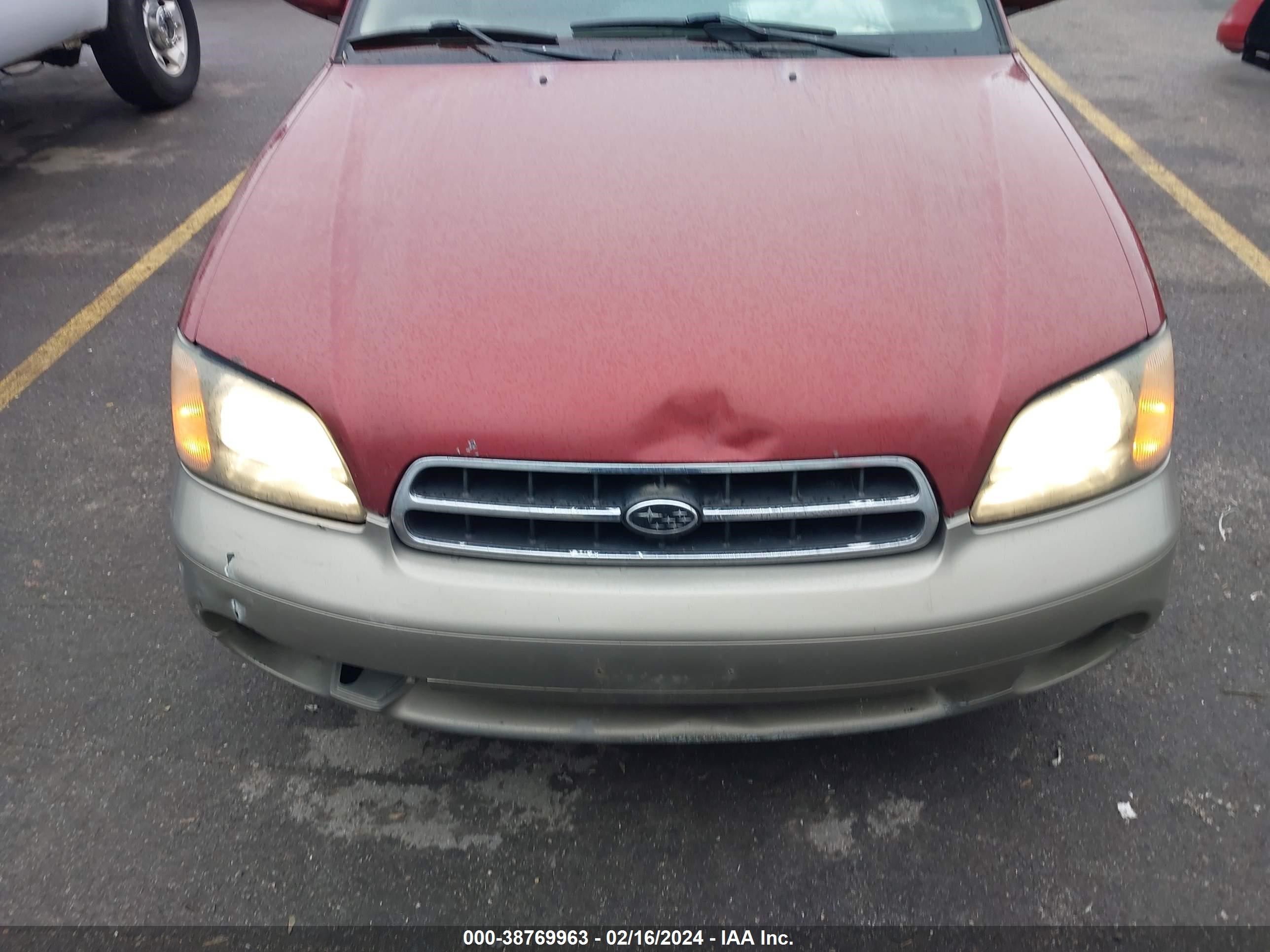 Photo 5 VIN: 4S3BH896027645085 - SUBARU OUTBACK 