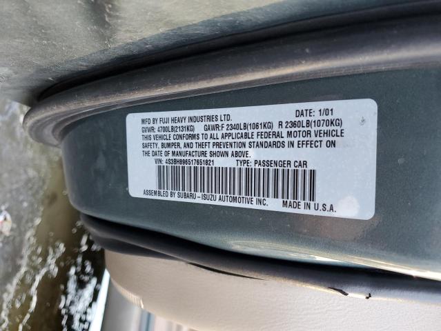 Photo 11 VIN: 4S3BH896517651821 - SUBARU LEGACY OUT 