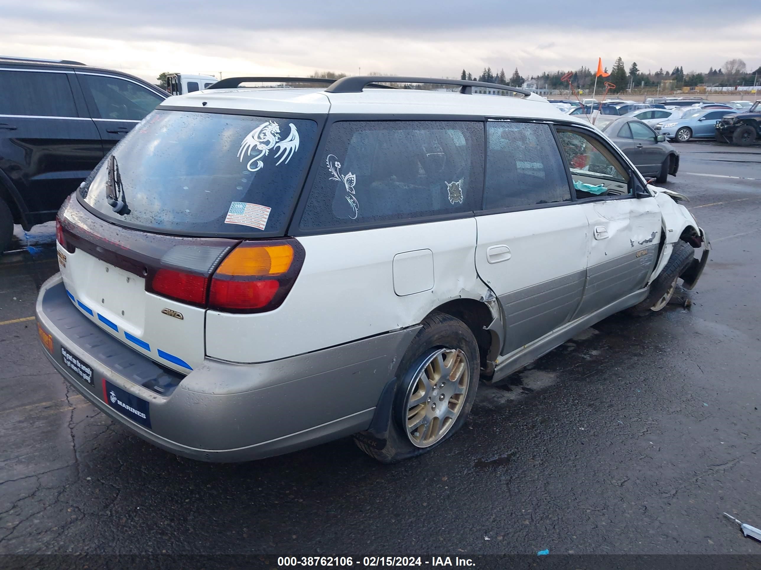 Photo 3 VIN: 4S3BH896617623400 - SUBARU OUTBACK 