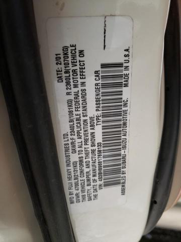 Photo 12 VIN: 4S3BH896817658133 - SUBARU LEGACY OUT 