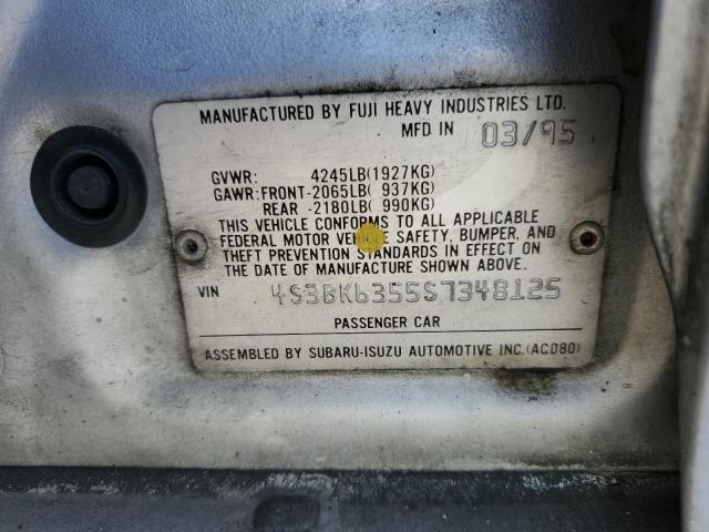 Photo 11 VIN: 4S3BK6355S7348125 - SUBARU LEGACY 