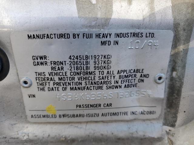 Photo 11 VIN: 4S3BK6356S7326554 - SUBARU LEGACY 