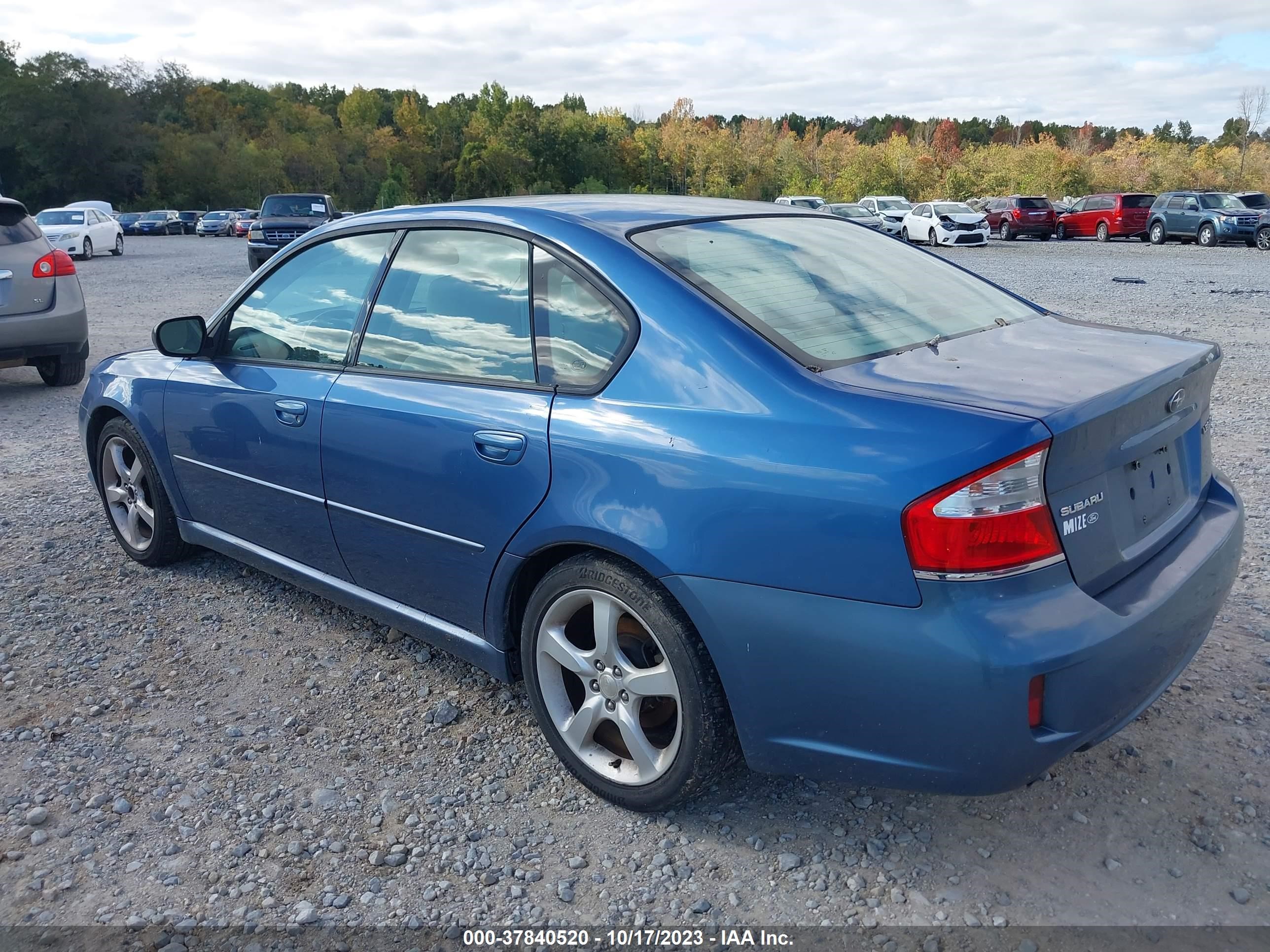 Photo 2 VIN: 4S3BL616096214843 - SUBARU LEGACY 