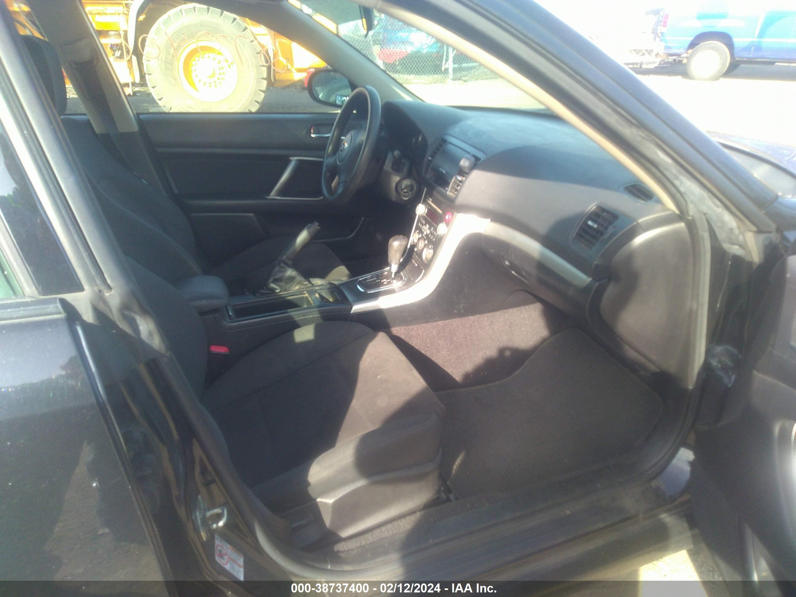 Photo 4 VIN: 4S3BL616097211810 - SUBARU LEGACY 