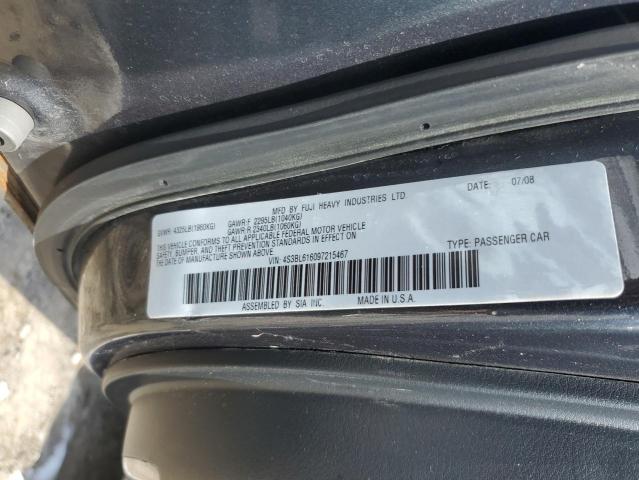 Photo 11 VIN: 4S3BL616097215467 - SUBARU LEGACY 