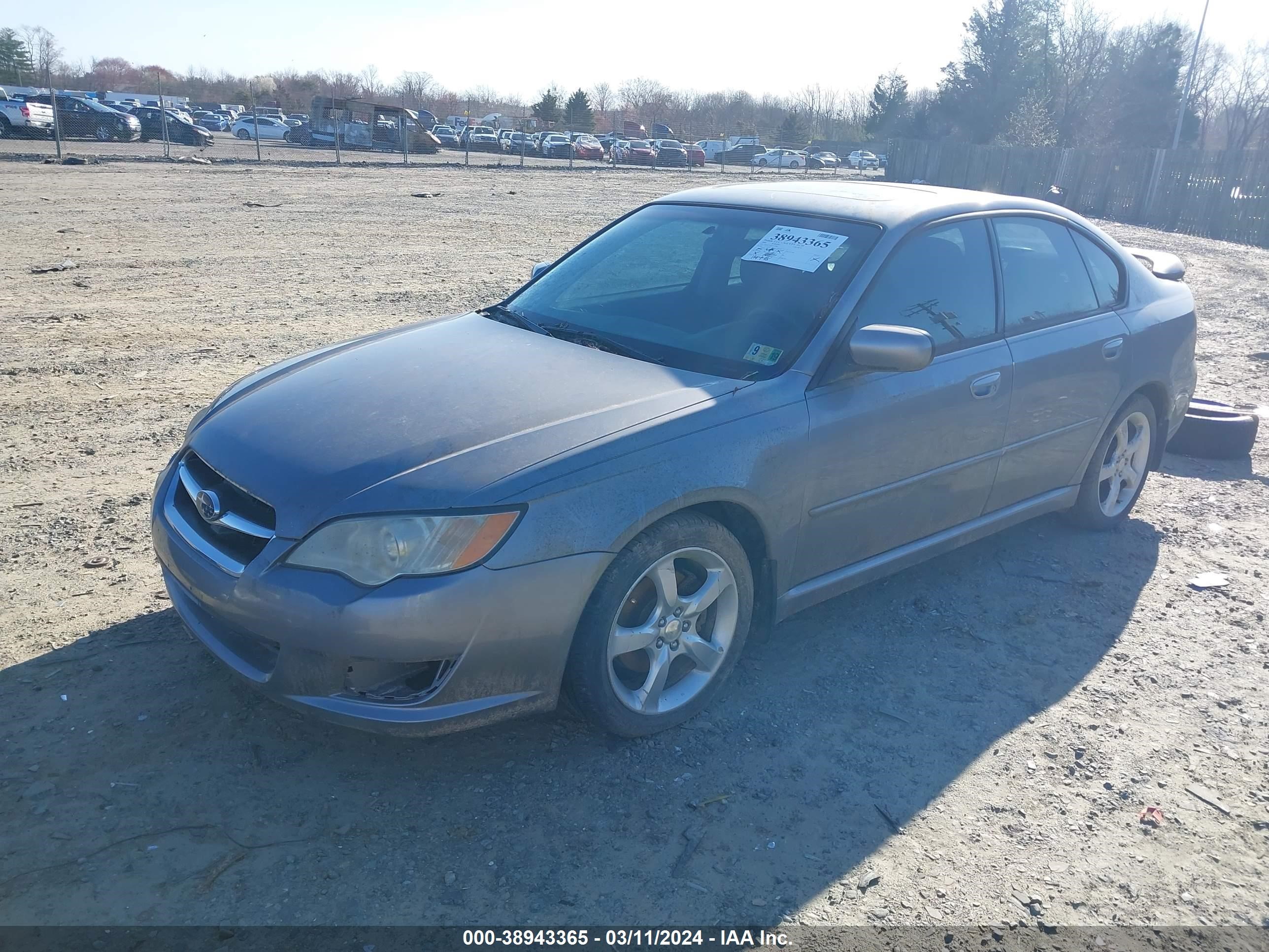 Photo 1 VIN: 4S3BL616097215940 - SUBARU LEGACY 