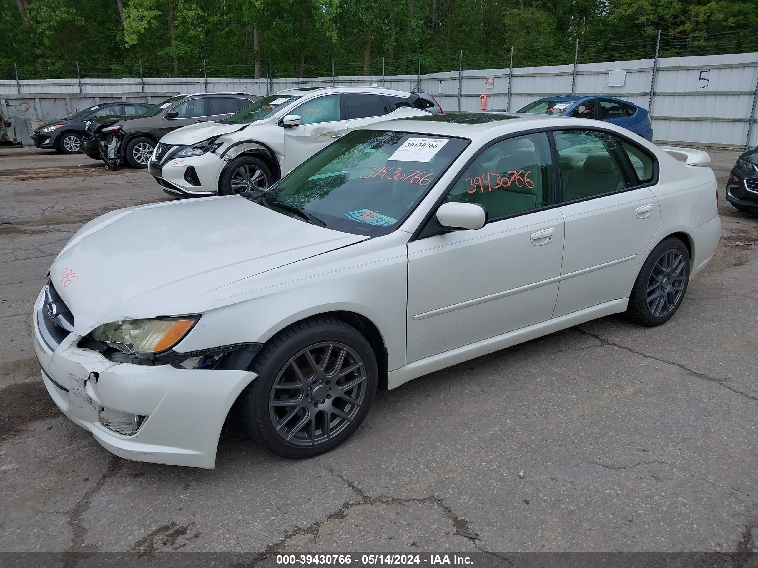 Photo 1 VIN: 4S3BL616187223494 - SUBARU LEGACY 