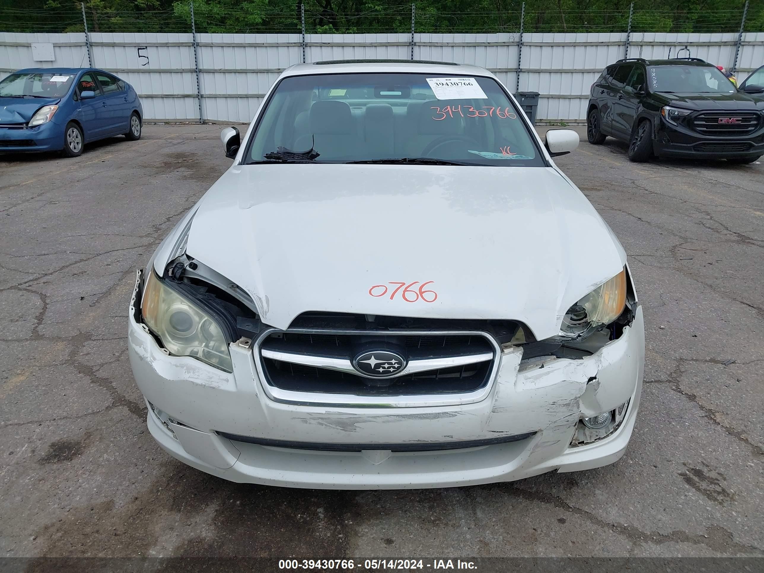 Photo 5 VIN: 4S3BL616187223494 - SUBARU LEGACY 